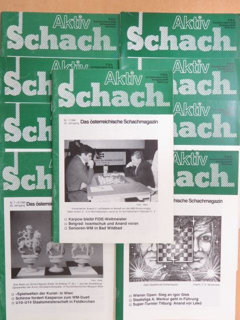 Hartmuth Metz - Schach-Aktiv 1998. (nem teljes évfolyam) [antikvár]