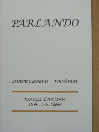 Bónis Ferenc - Parlando 1996/5-6. [antikvár]