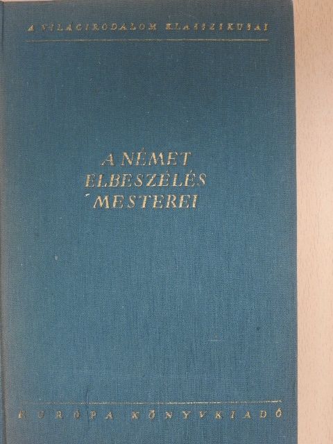 C. F. Meyer - A német elbeszélés mesterei II. (töredék) [antikvár]