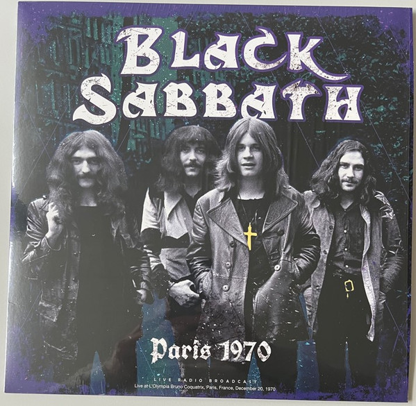 Black Sabbath - PARIS 1970 LP BLACK SABBATH