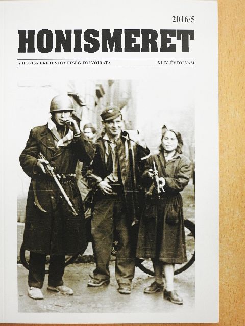 Hegyi Klára - Honismeret 2016/5. [antikvár]