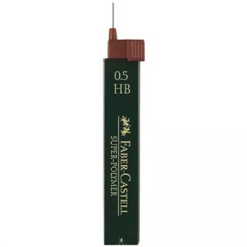 Faber-Castell: Super Polymer ironbetét - 0,5 mm, 10 db-os