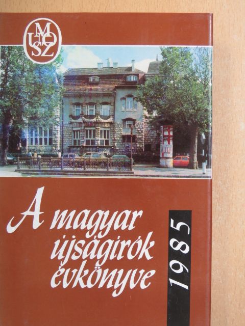 A Magyar Újságírók Évkönyve 1985 [antikvár]