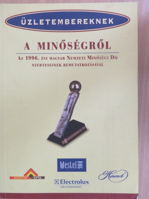 Dr. Loidl Mátyás - Üzletembereknek a minőségről [antikvár]