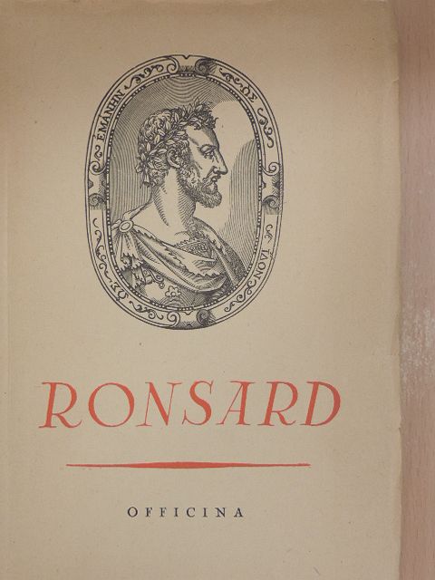 Pierre Ronsard - Pierre Ronsard verseiből [antikvár]