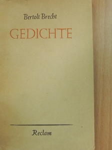 Bertolt Brecht - Gedichte [antikvár]