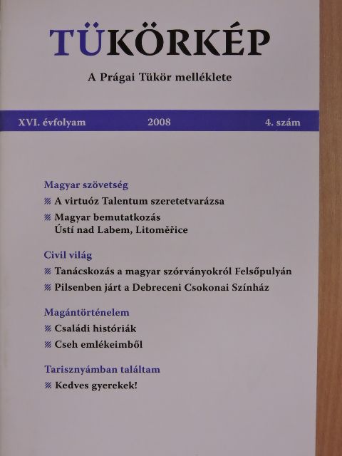 H. Tóth István - Tükörkép 2008/4. [antikvár]