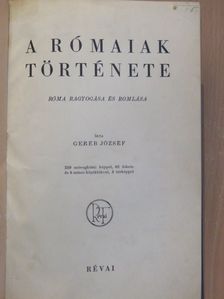 Geréb József - Nagy képes világtörténet III. [antikvár]