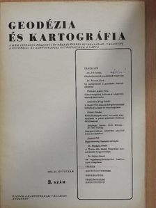 Bánhegyi István - Geodézia és kartográfia 1975/2. [antikvár]