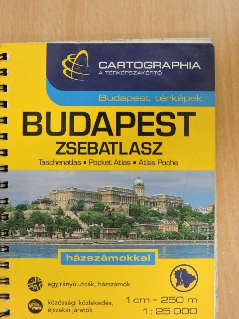 Budapest zsebatlasz [antikvár]