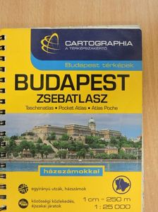 Budapest zsebatlasz [antikvár]