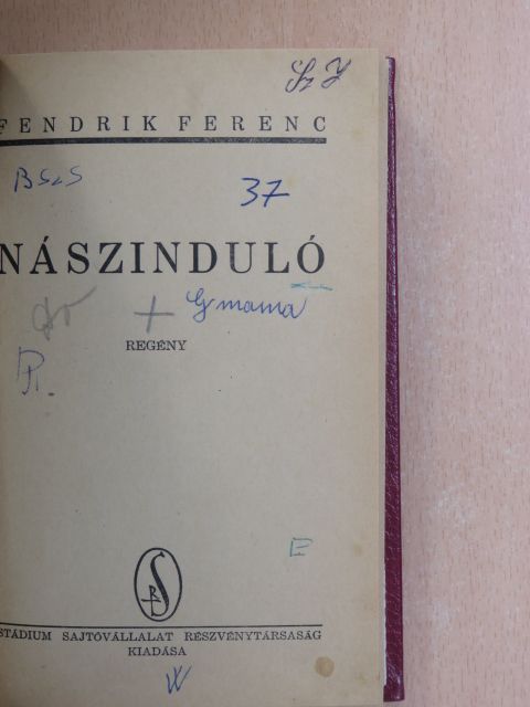 Fendrik Ferenc - Nászinduló [antikvár]