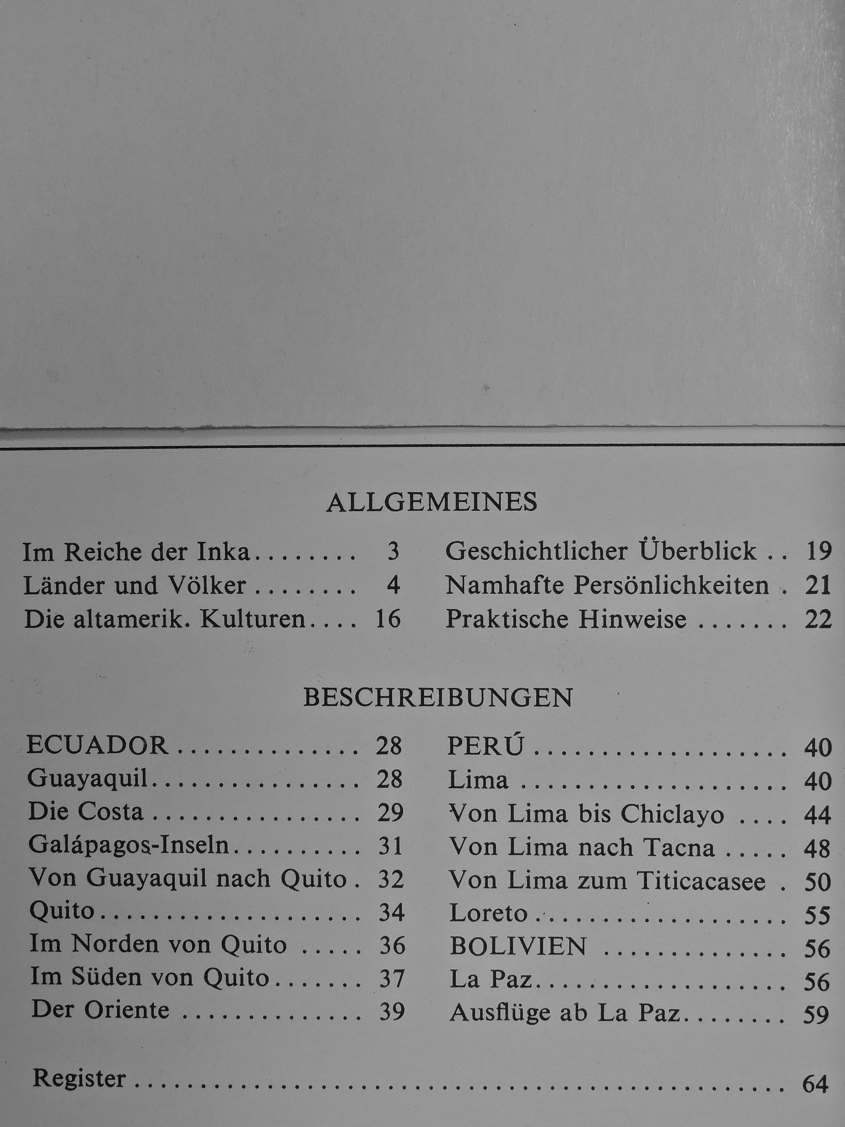 Wilhelm Voss-Gerling - Perú, Bolivien, Ecuador [antikvár]