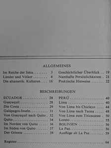 Wilhelm Voss-Gerling - Perú, Bolivien, Ecuador [antikvár]