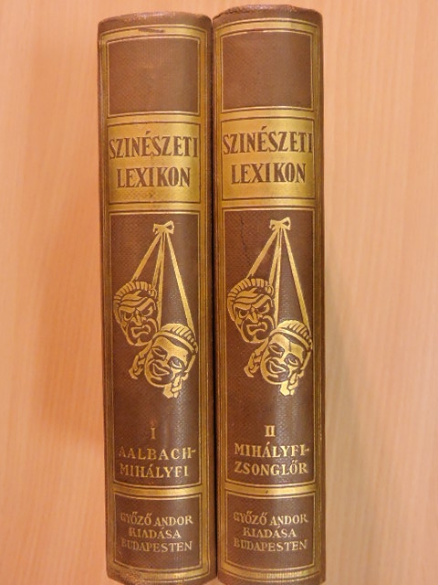 Baktay Ervin - Színészeti lexikon I-II. [antikvár]