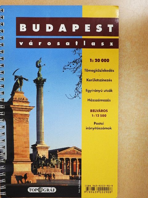 Budapest városatlasz [antikvár]