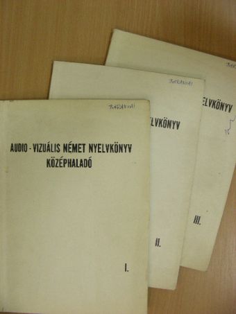 Kenéz Győzőné - Audio-vizuális német nyelvkönyv I-III. [antikvár]