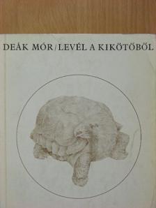 Deák Mór - Levél a kikötőből [antikvár]