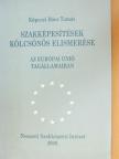 Köpeczi Bócz Tamás - Szakképesítések kölcsönös elismerése az Európai Unió tagállamaiban [antikvár]