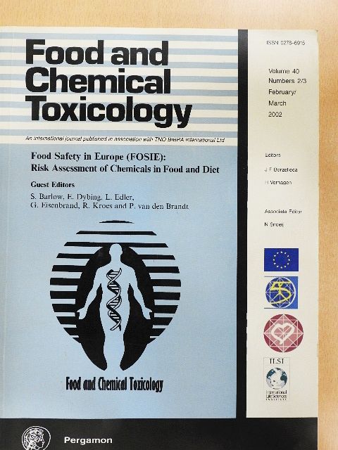Food Safety in Europe (FOSIE): Risk Assessment of Chemicals in Food and Diet February/March 2002 [antikvár]