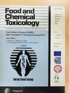 Food Safety in Europe (FOSIE): Risk Assessment of Chemicals in Food and Diet February/March 2002 [antikvár]