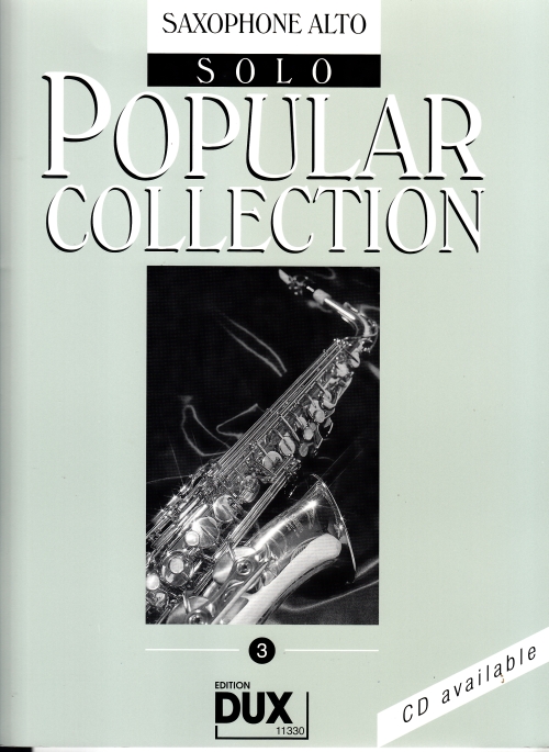 POPULAR COLLECTION 3 SAXOPHONE ALTO SOLO