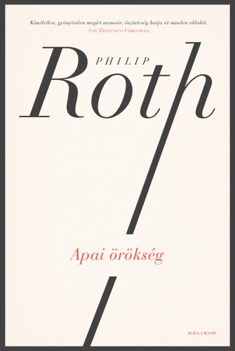 Philip Roth - Apai örökség [eKönyv: epub, mobi]