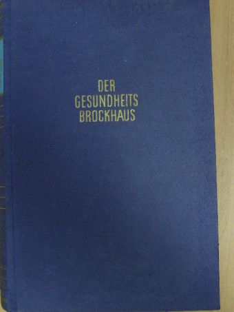 Der Gesundheits Brockhaus [antikvár]