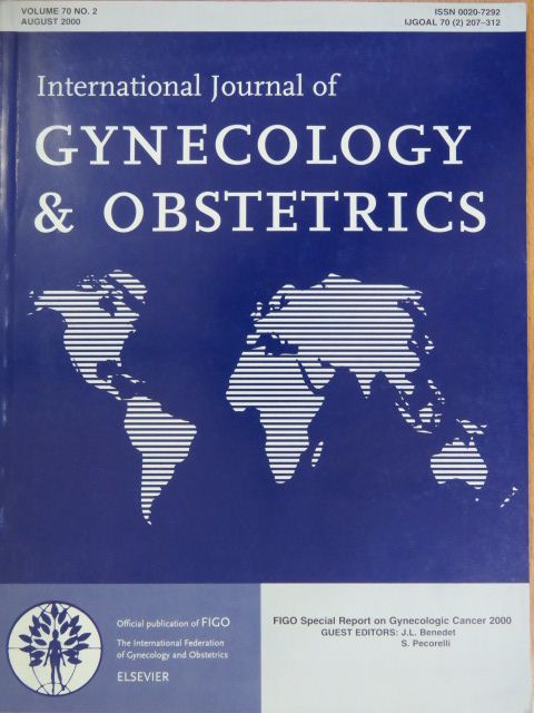 P. Autier - International Journal of Gynecology & Obstetrics August 2000 [antikvár]