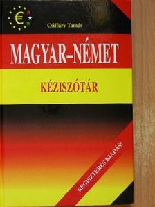 Csiffáry Tamás - Magyar-német kéziszótár [antikvár]