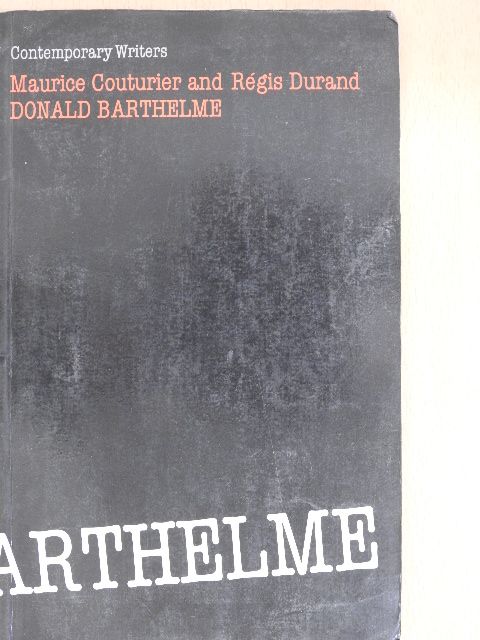 Donald Barthelme [antikvár]
