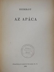 Denis Diderot - Az apáca [antikvár]
