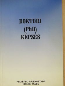Doktori (PhD) képzés [antikvár]
