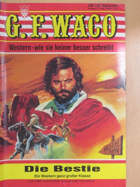 G. F. Waco - Die Bestie [antikvár]