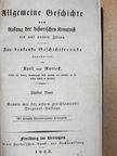 Karl von Rotteck - Allgemeine Geschichte vom Anfang der historischen Kenntniß bis auf unsere Zeiten V-VI. (gótbetűs) [antikvár]