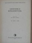 Ádám Antal - Geofizikai Közlemények 1964/4. [antikvár]