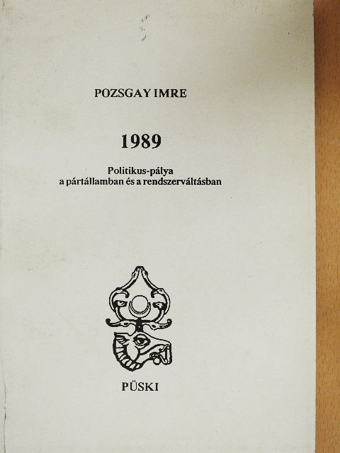 Pozsgay Imre - 1989 [antikvár]