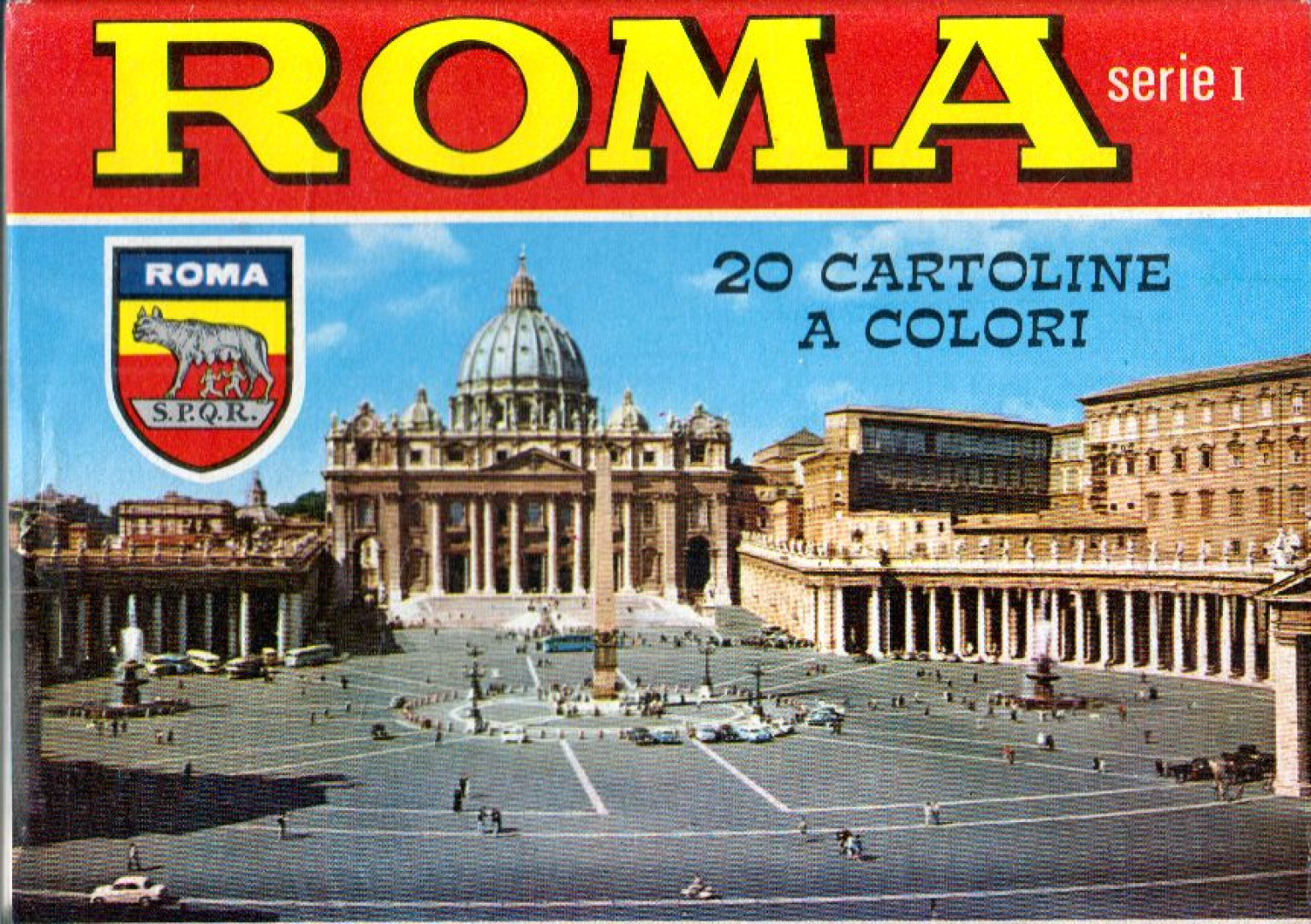 Roma 20 cartoline a colori - Serie I [antikvár]