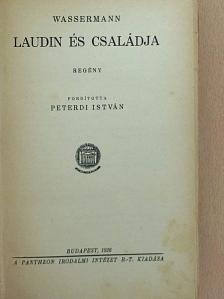 Wassermann - Laudin és családja [antikvár]