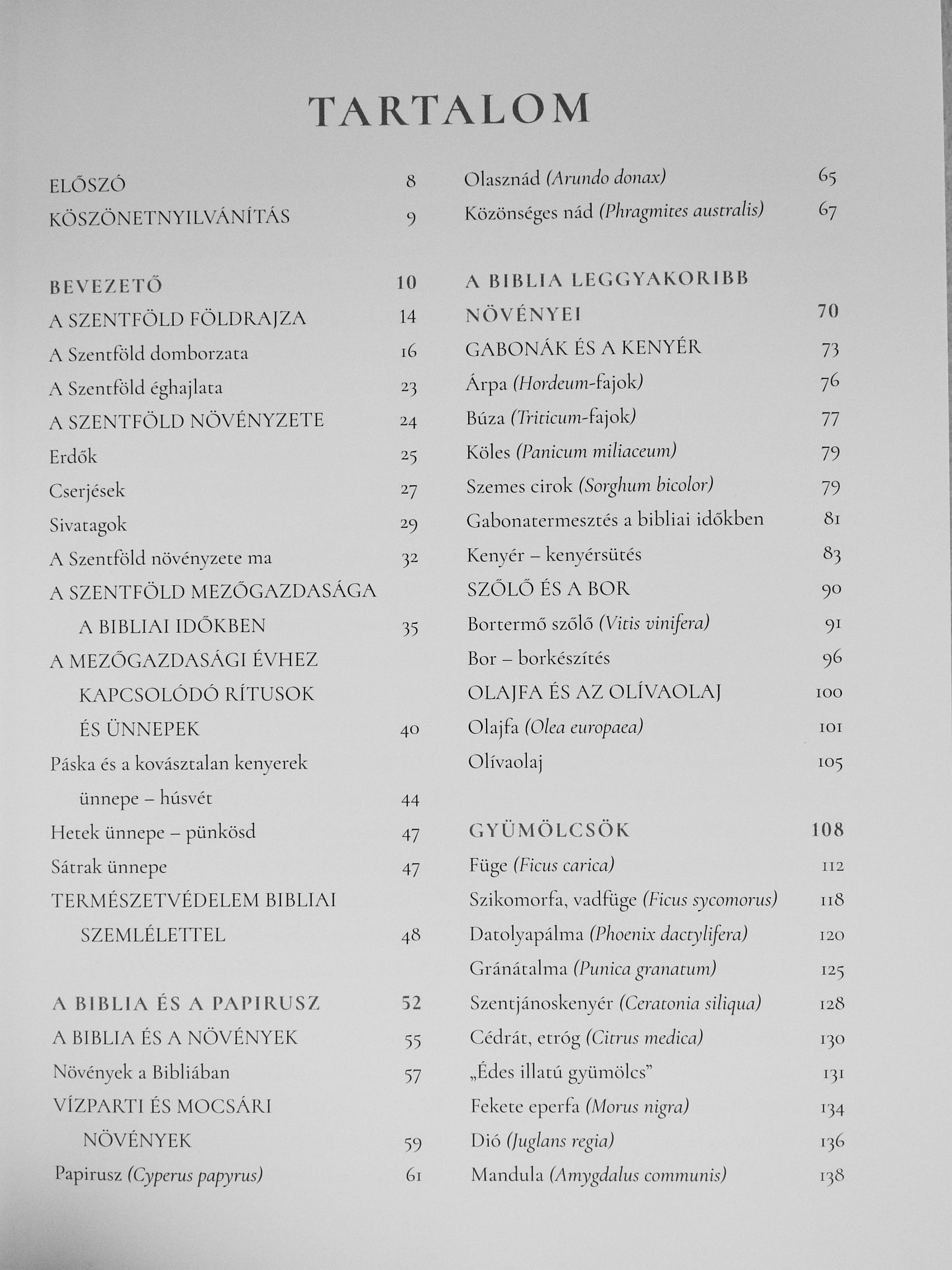 Fráter Erzsébet - A biblia növényei [antikvár]