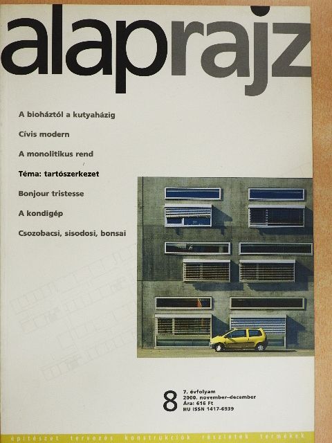 Csajbók Csaba - Alaprajz 2000. november-december [antikvár]