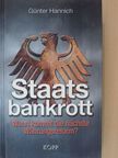 Günter Hannich - Staats bankrott [antikvár]