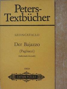 Ruggiero Leoncavallo - Komödianten - Der Bajazzo/Pagliacci [antikvár]