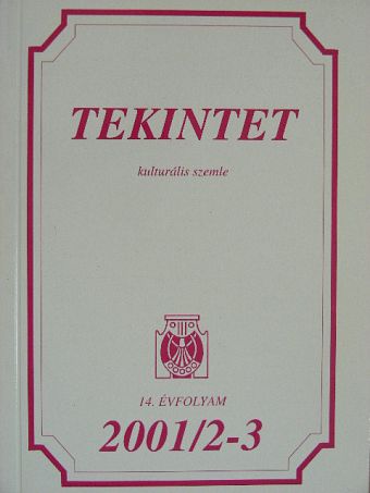 Alföldy Jenő - Tekintet 2001/2-3 [antikvár]