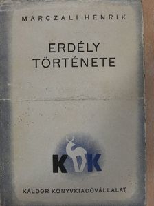 Marczali Henrik - Erdély története [antikvár]