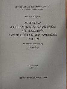 Gertrude Stein - Antológia a huszadik századi amerikai költészetből [antikvár]