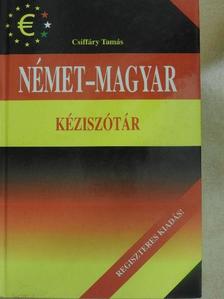 Csiffáry Tamás - Német-magyar kéziszótár [antikvár]