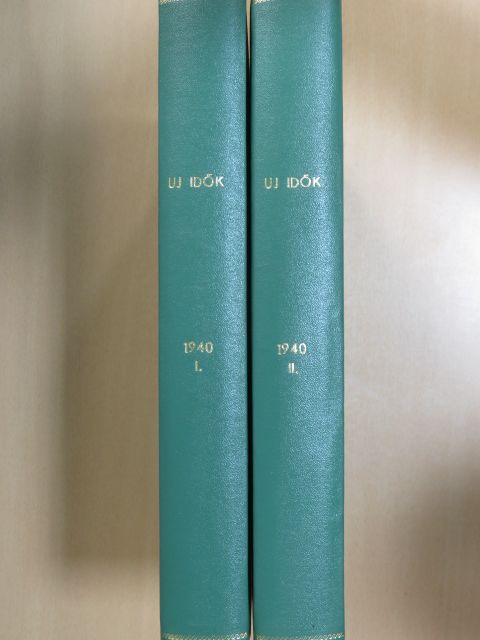 A. Balogh Pál - Uj Idők 1940. (nem teljes évfolyam) I-II. [antikvár]