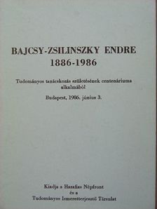 Barcs Sándor - Bajcsy-Zsilinszky Endre 1886-1986 [antikvár]