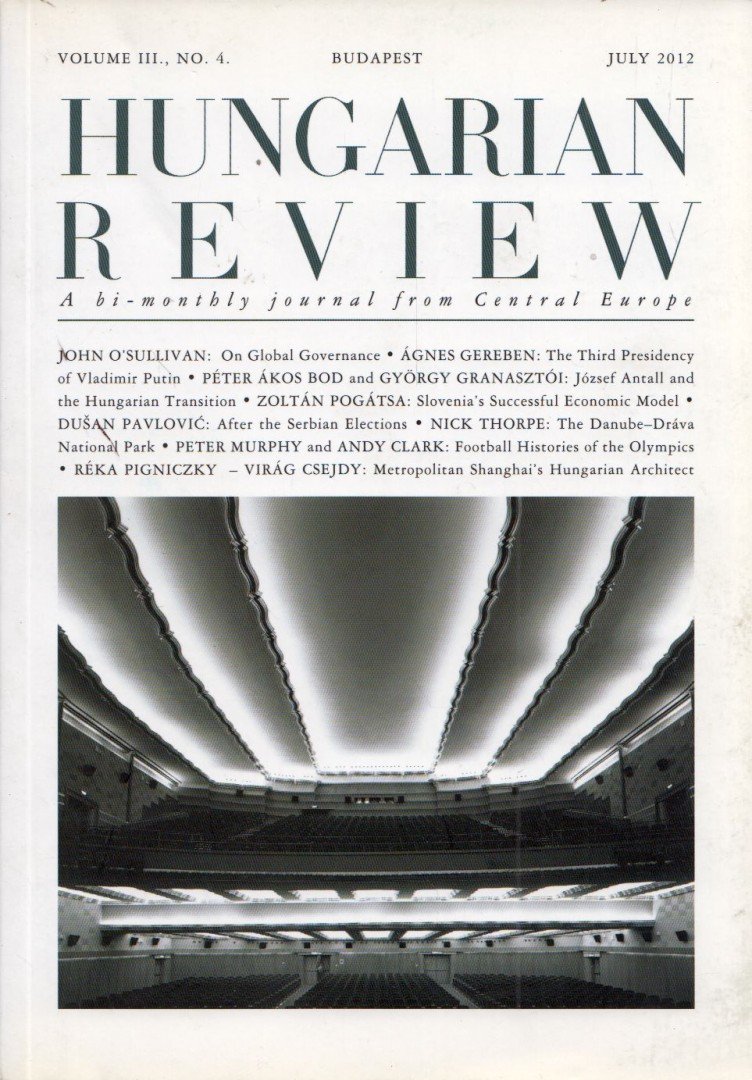 Kodolányi Gyula - Hungarian review July 2012 [antikvár]